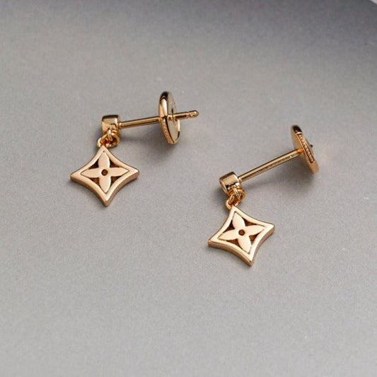[⭐vintora]STAR EARRINGS GOLD