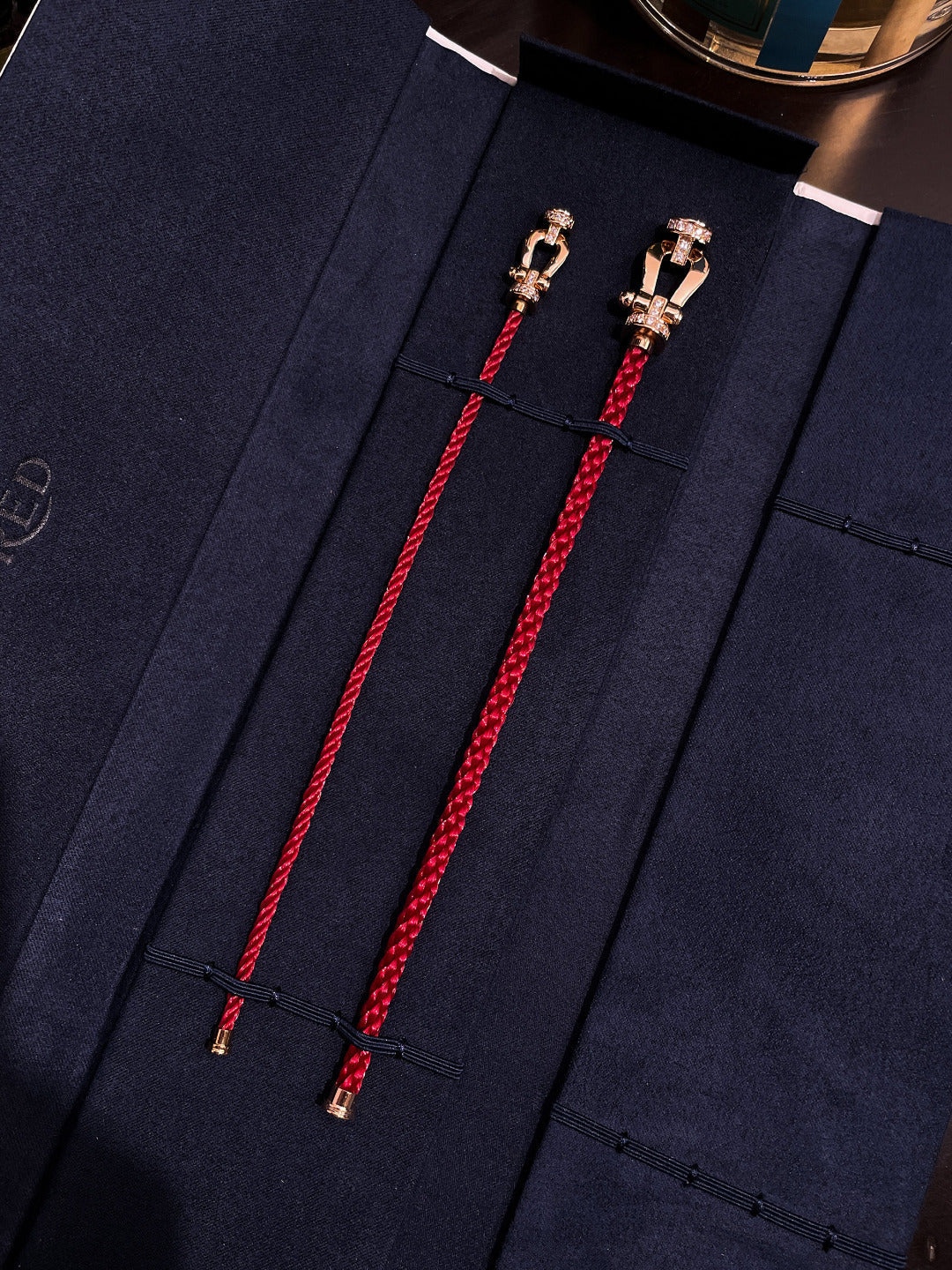 [⭐vintora]FORCE 10 HALF DIAMOND PINK GOLD RED CORDERI LARGE AND MEDIUM MODEL