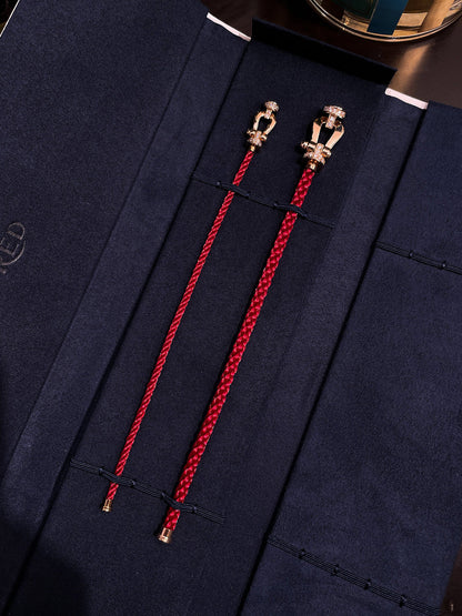 [⭐vintora]FORCE 10 HALF DIAMOND PINK GOLD RED CORDERI LARGE AND MEDIUM MODEL