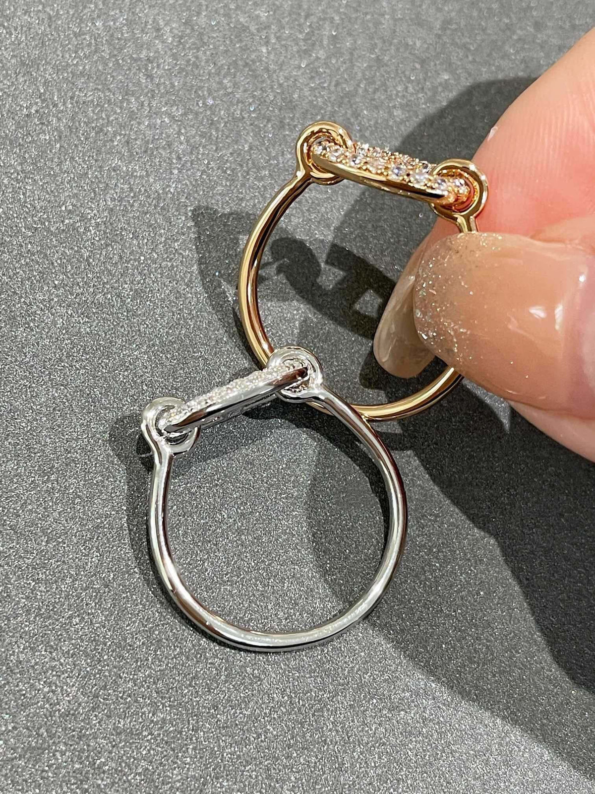[⭐vintora]RONDE SMALL DIAMOND RING