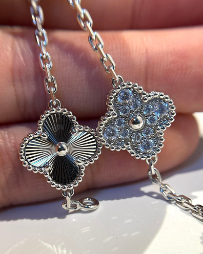 [⭐vintora] CLOVER 5 MOTIF LASER BRACELET COLLECTION