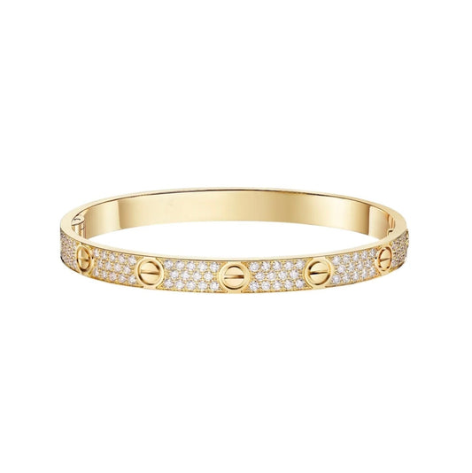 [⭐vintora]LOVE BRACELET 6.1MM DIAMOND-PAVED
