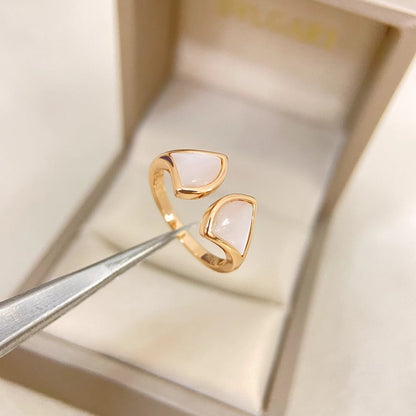 [⭐vintora]DOUBLE SKIRT PATTERN OPEN RING