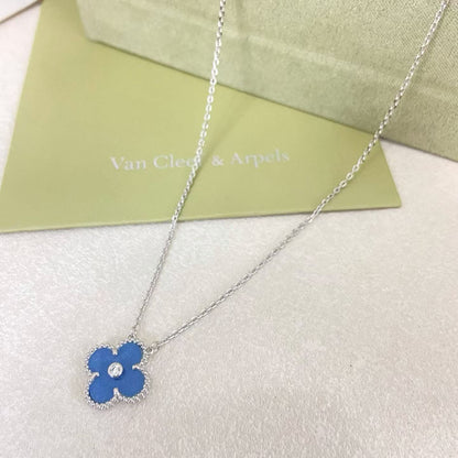 [⭐vintora]CLOVER 15MM DIAMOND DENIM BLUE CHRISTMAS EDITION