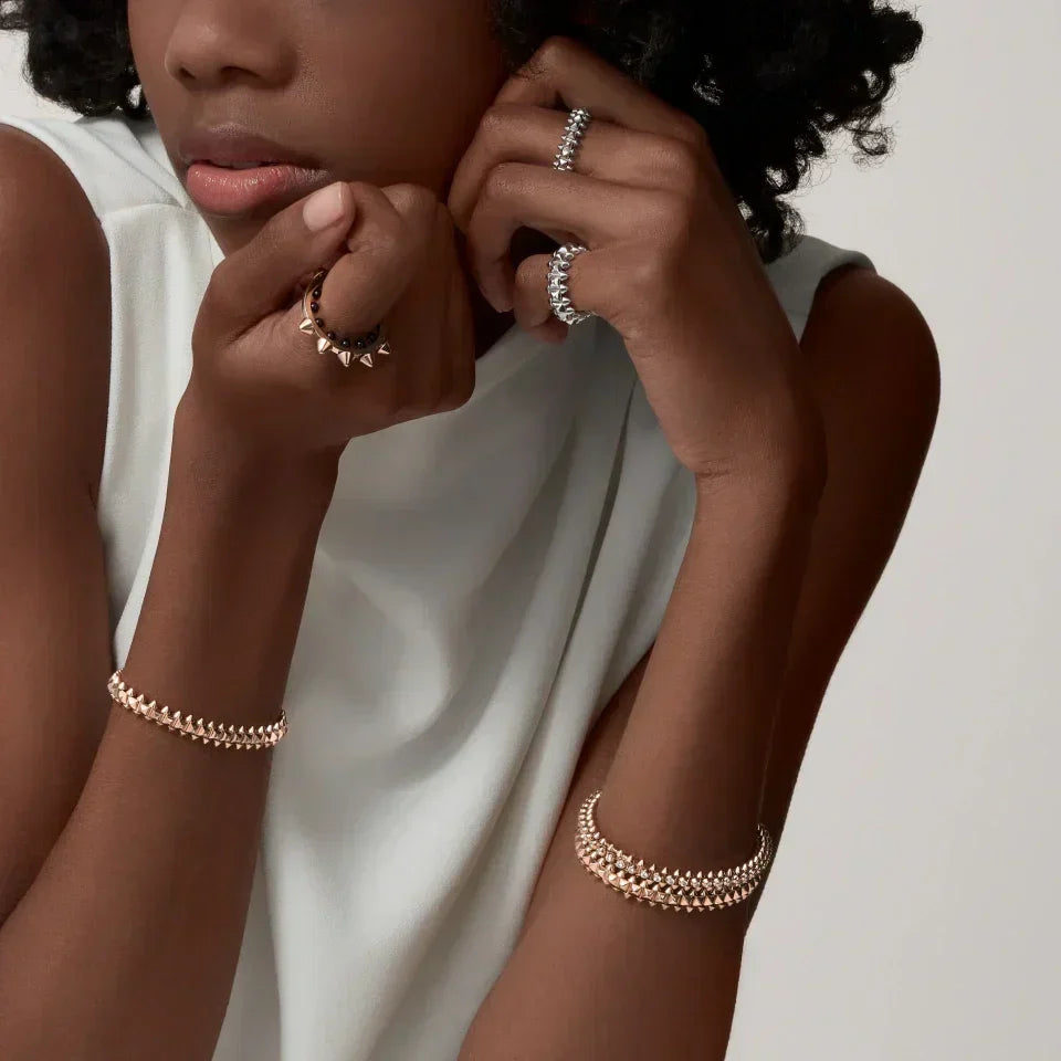 [⭐vintora]CLASH  BRACELET 8MM DIAMONDS