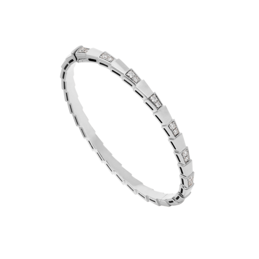 [⭐vintora]SERPENTI BRACELET SILVER DIAMOND