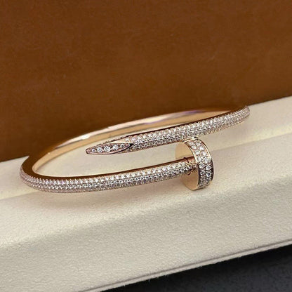 [⭐vintora]JUSTE BRACELET 3.5MM ALL DIAMONDS