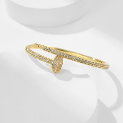 [⭐vintora]JUSTE BRACELET 3.5MM ALL DIAMONDS