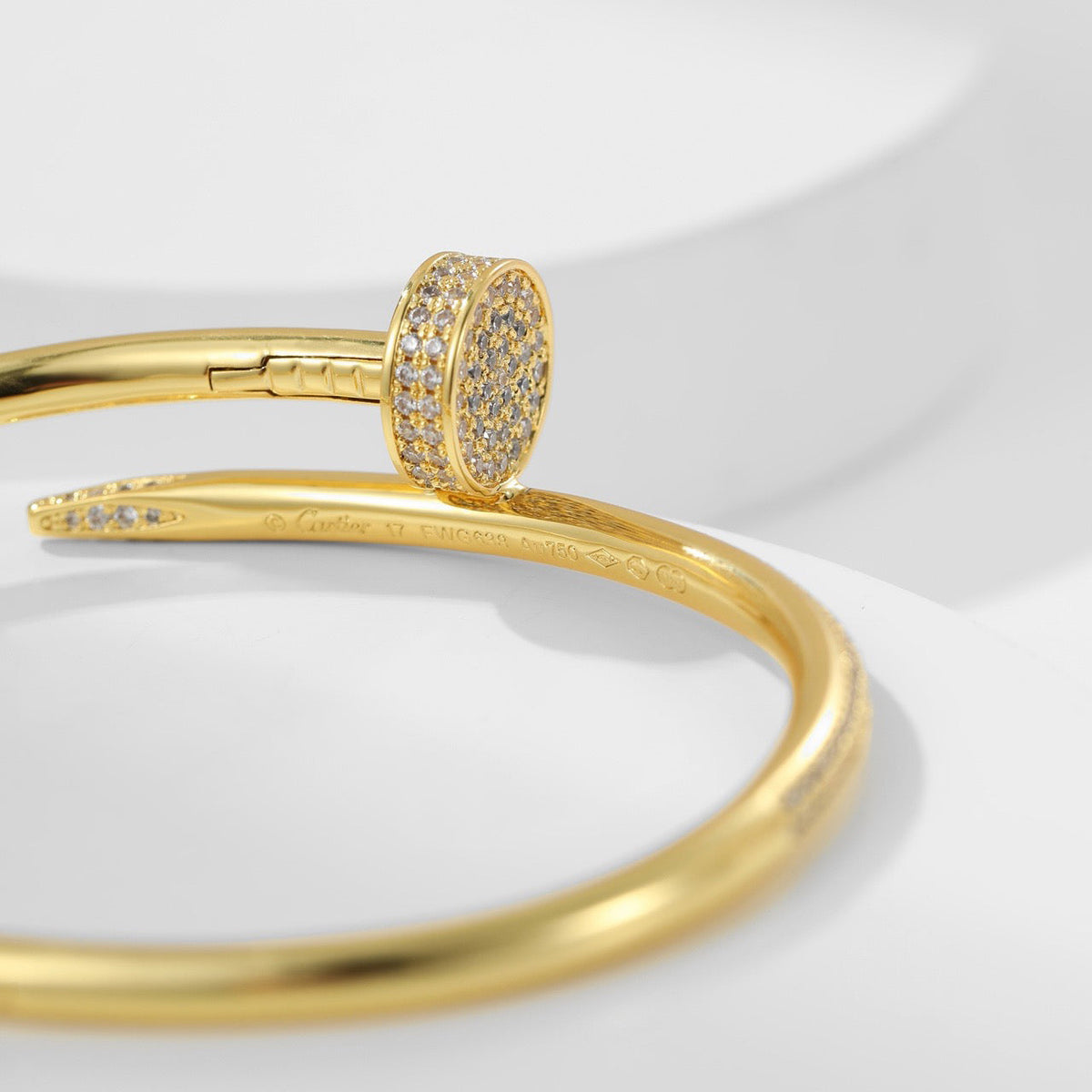 [⭐vintora]JUSTE BRACELET 3.5MM ALL DIAMONDS