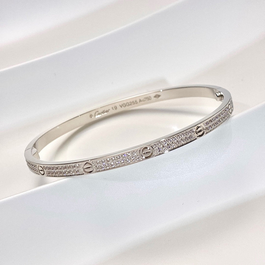 [⭐vintora]LOVE BRACELET 3.65MM DIAMOND-PAVED