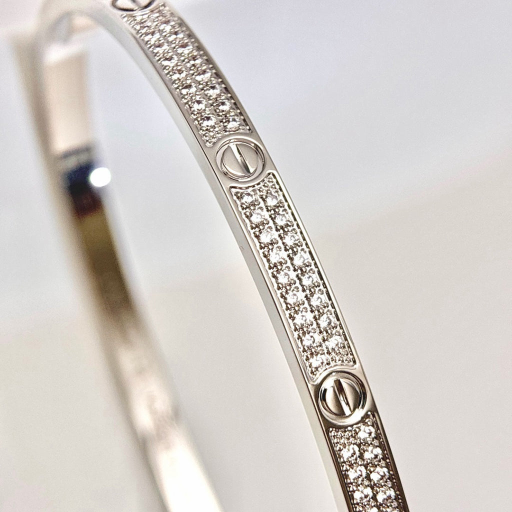 [⭐vintora]LOVE BRACELET 3.65MM DIAMOND-PAVED
