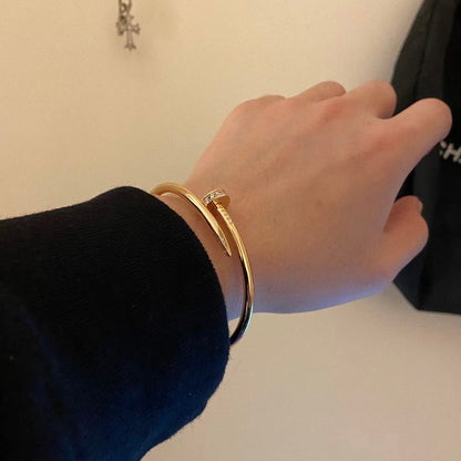 [⭐vintora]JUSTE BRACELET 2.5MM DIAMONDS