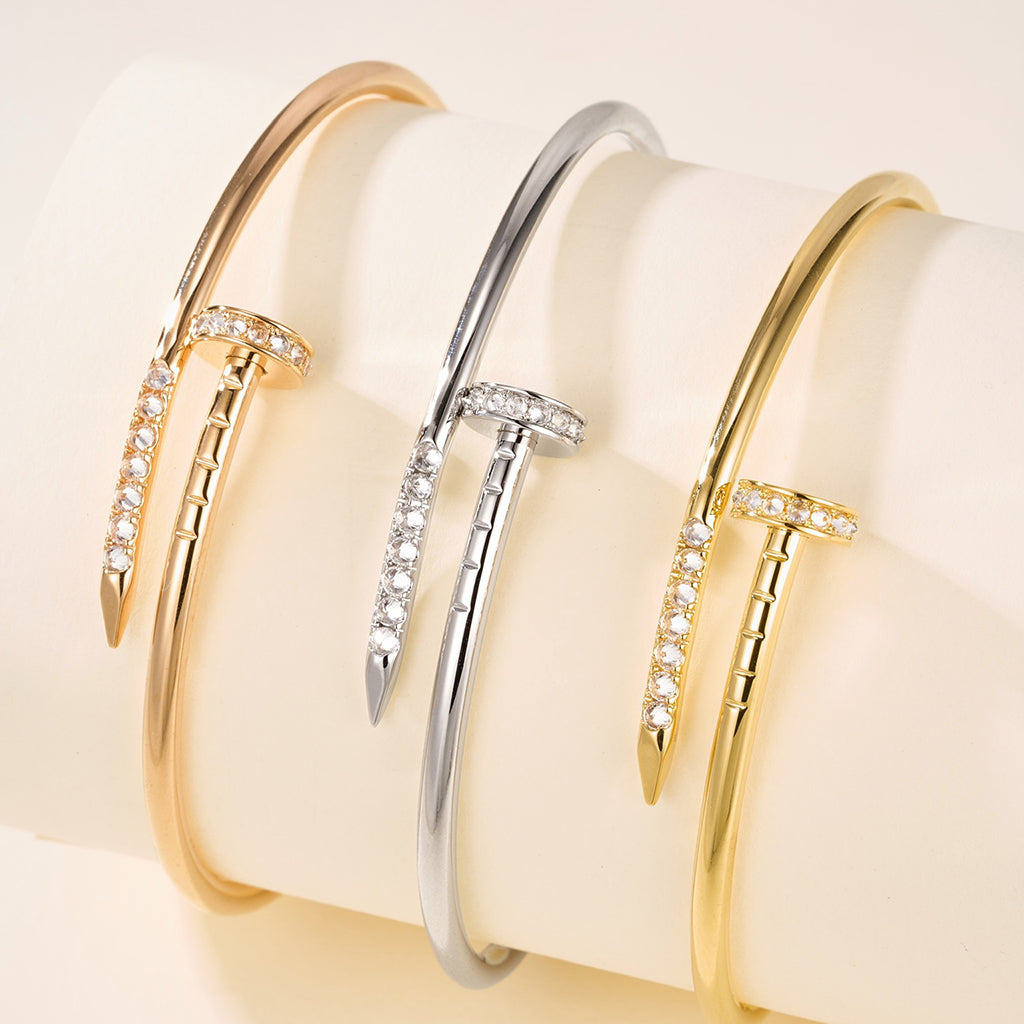 [⭐vintora]JUSTE BRACELET 2.5MM DIAMONDS