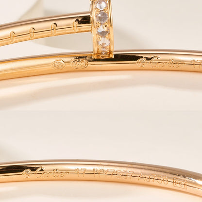 [⭐vintora]JUSTE BRACELET 2.5MM DIAMONDS