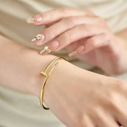 [⭐vintora]JUSTE BRACELET 2.5MM DIAMONDS
