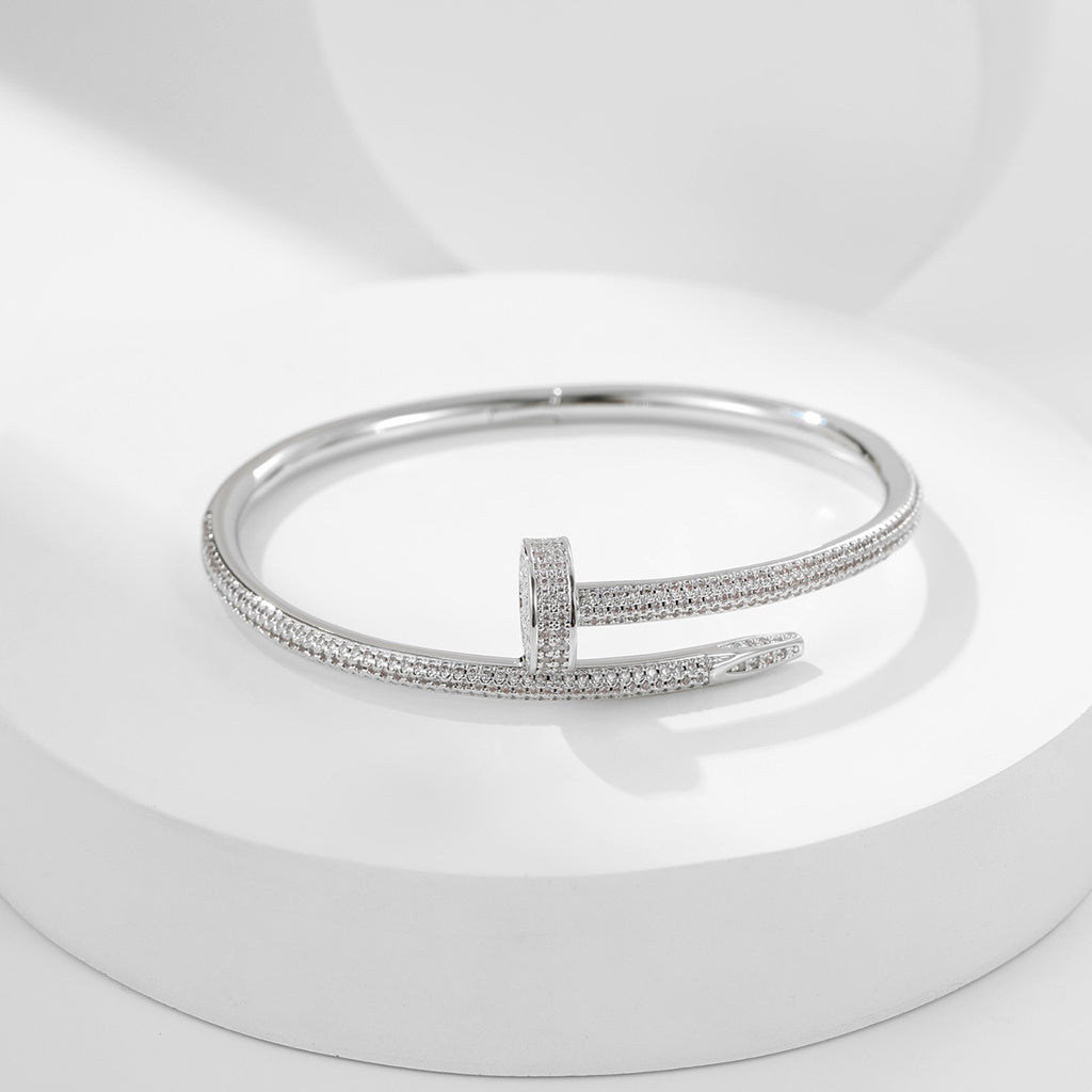 [⭐vintora]JUSTE BRACELET 3.5MM ALL DIAMONDS