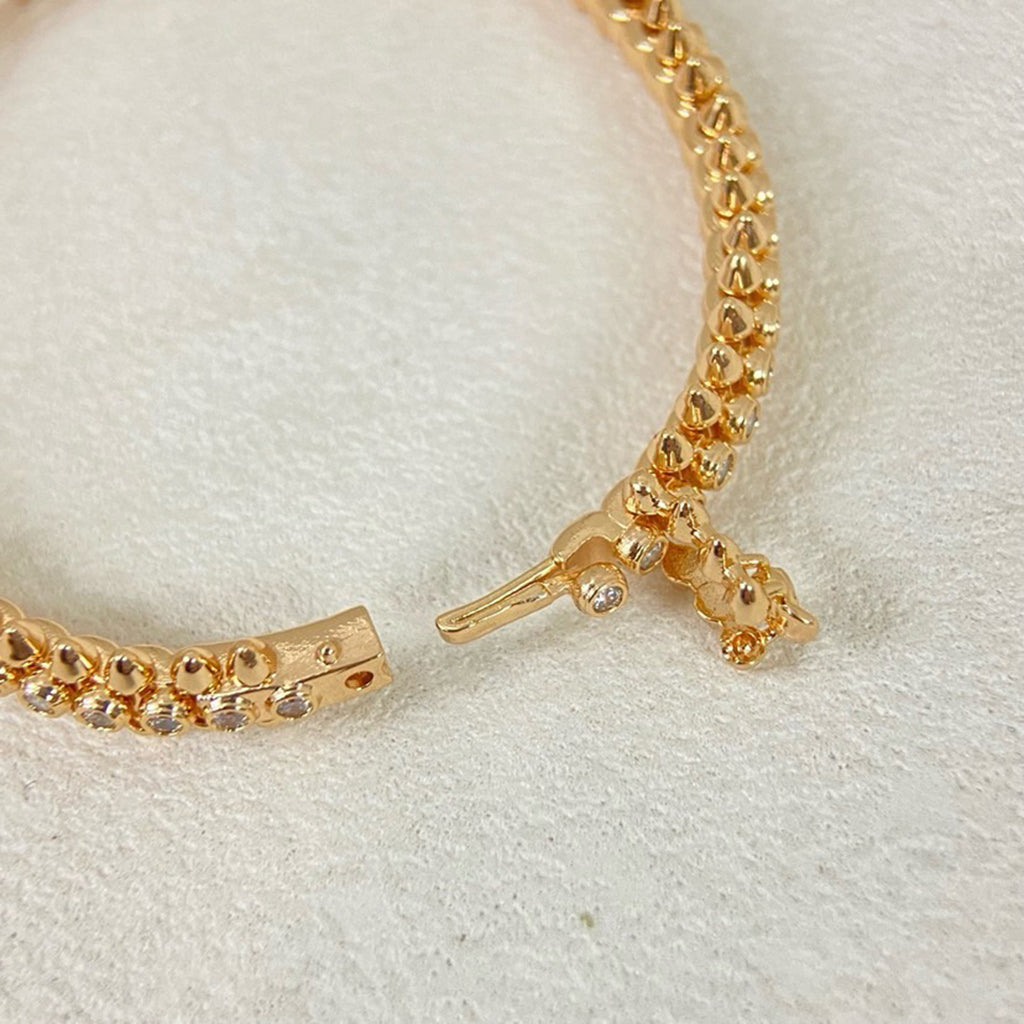 [⭐vintora]CLASH  BRACELET 8MM DIAMONDS