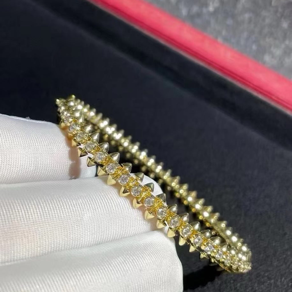 [⭐vintora]CLASH  BRACELET 8MM DIAMONDS