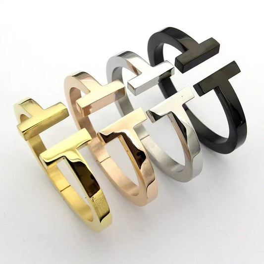 [⭐vintora Jewels]T SQUARE OPEN BRACELET