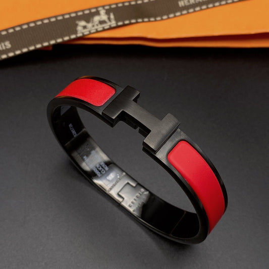 [⭐vintora]CLIC HM SO BLACK RED BRACELET