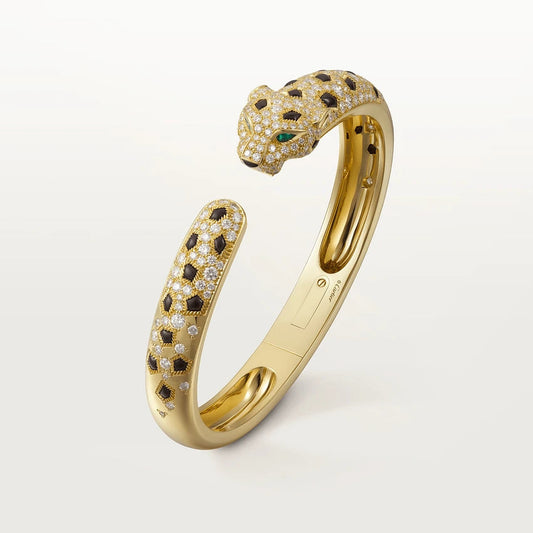 [⭐vintora]PANTHERE BIG BRACELET DIAMONDS