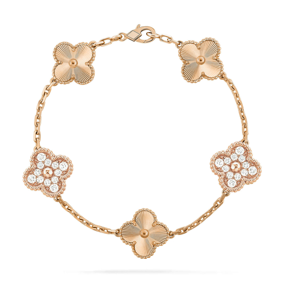 [⭐vintora] CLOVER 5 MOTIF LASER BRACELET COLLECTION
