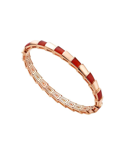 [⭐vintora]SERPENTI BRACELET PINK GOLD RUBELLITE