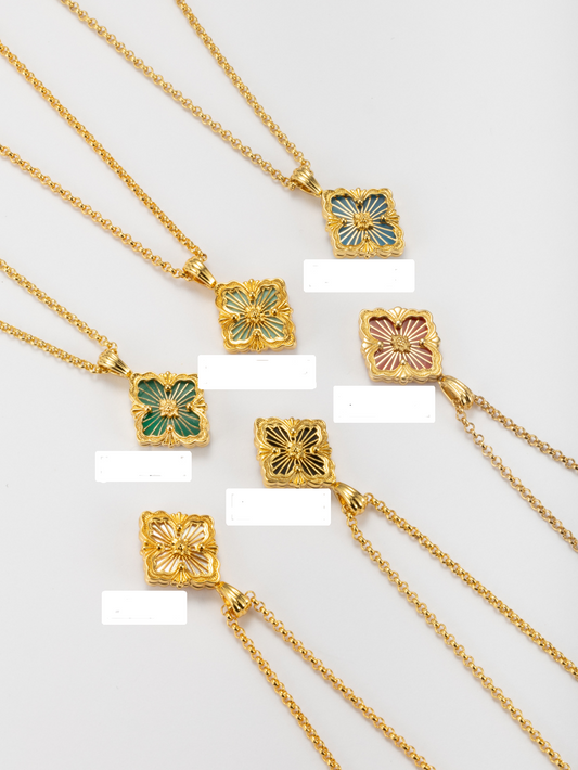 [⭐vintora] B.C.L SMALL SIZE  ENAMEL NECKLACE（Various colors)
