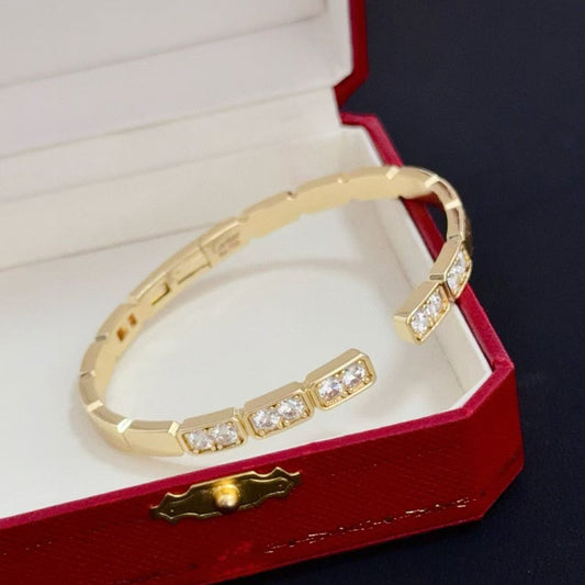 [⭐vintora jewelrys]LOVE DIAMOND OPEN  BRACELET