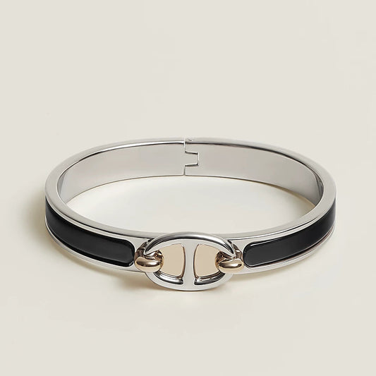 [⭐vintora]CLIC CHAINE SILVER BRACELET