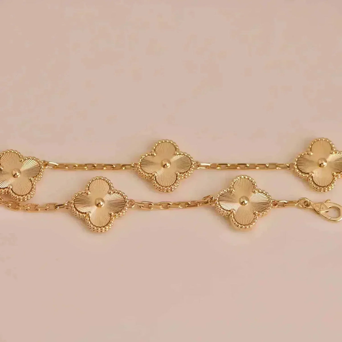 [⭐vintora] CLOVER 5 MOTIF LASER BRACELET COLLECTION