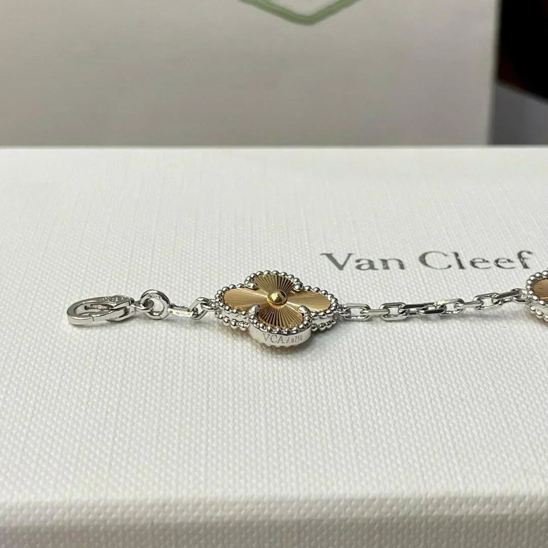 [⭐vintora] CLOVER 5 MOTIF LASER BRACELET COLLECTION