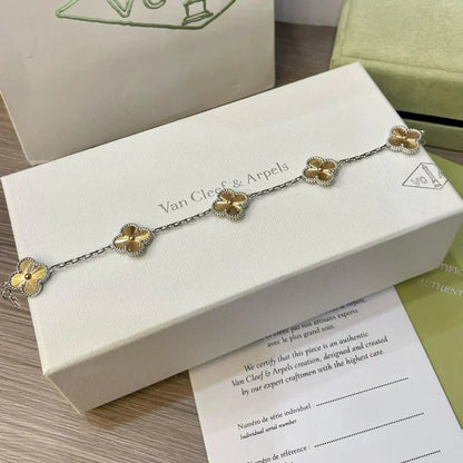 [⭐vintora] CLOVER 5 MOTIF LASER BRACELET COLLECTION